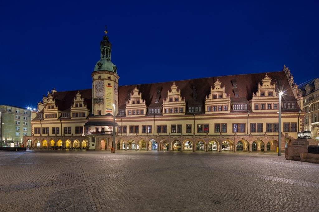 Altes Rathaus in Leipzig