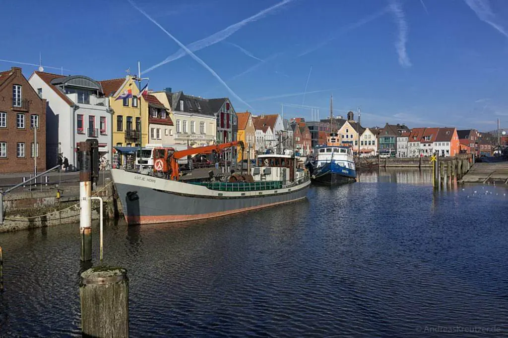 Binnenhafen in Husum
