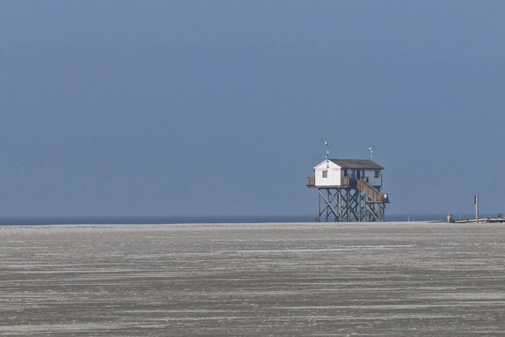 Pfahlbauten in Sankt Peter-Ording