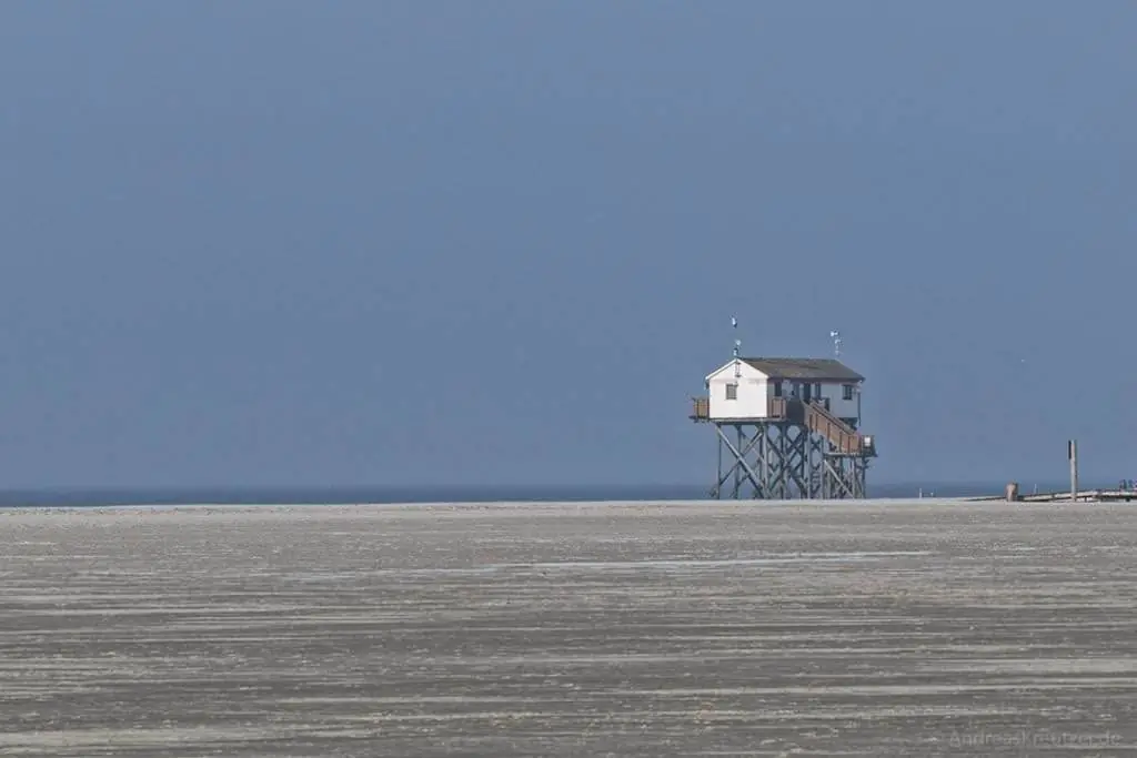 Pfahlbauten in Sankt Peter-Ording