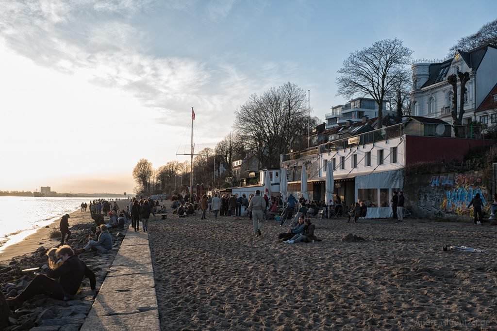 Elbstrand bei Övelgönne