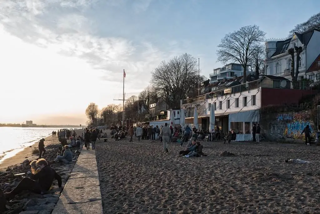 Elbstrand bei Övelgönne