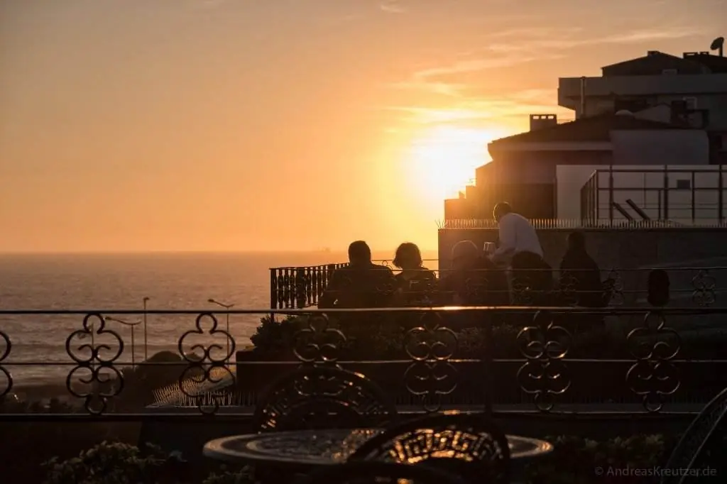 Sonnenuntergang Foz do Douro