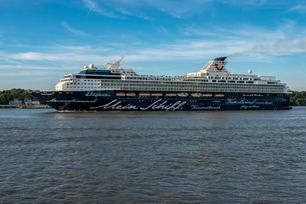 Mein Schiff 1 in Hamburg