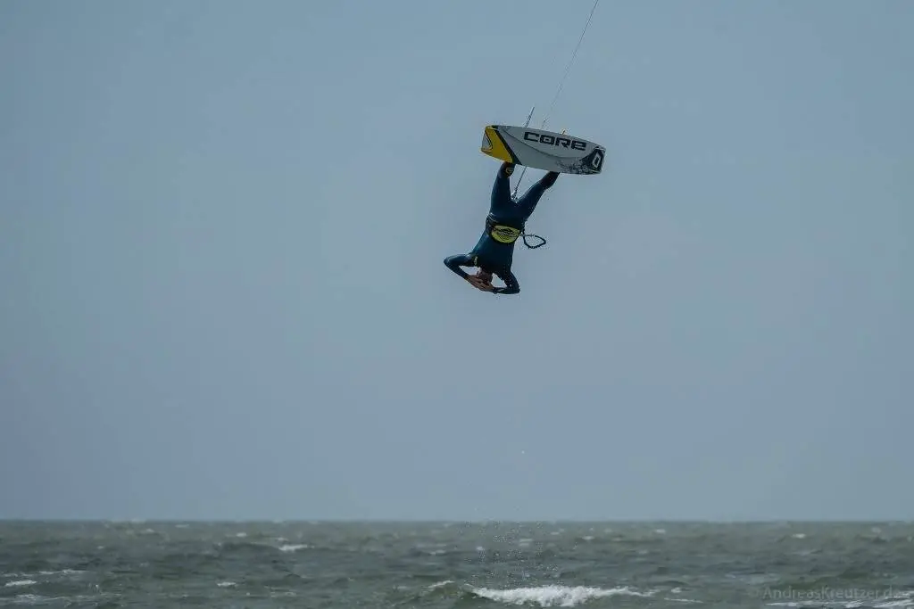 Kitesurfer auf Römö