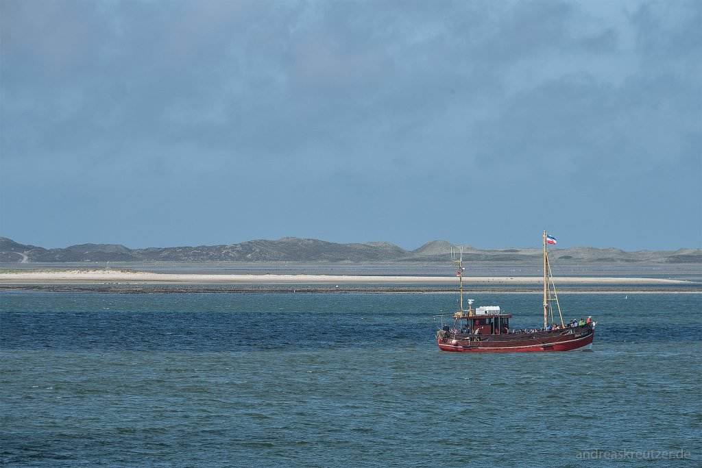 Kutter auf der Nordsee vor Sylt