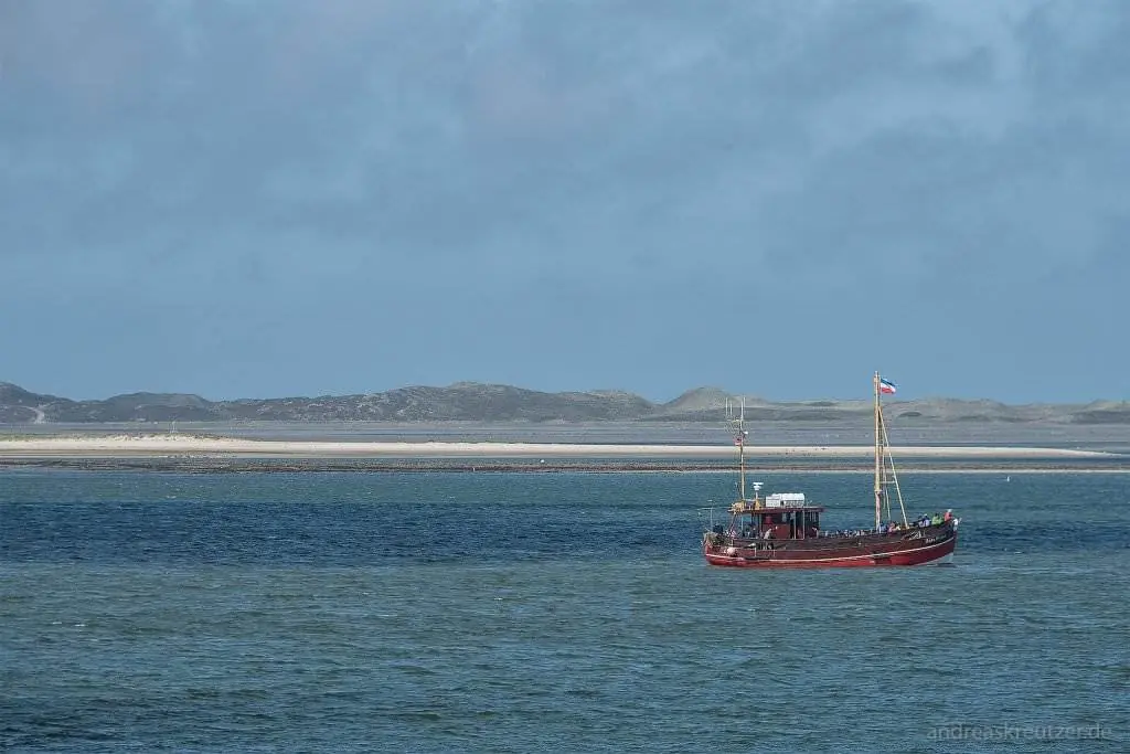 Kutter auf der Nordsee vor Sylt