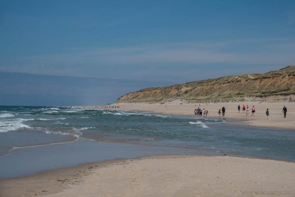 Strand zwischen WEnningstedt und Kampen auf Sylt