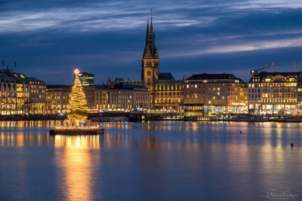 Binnenalster mit Alstertanne