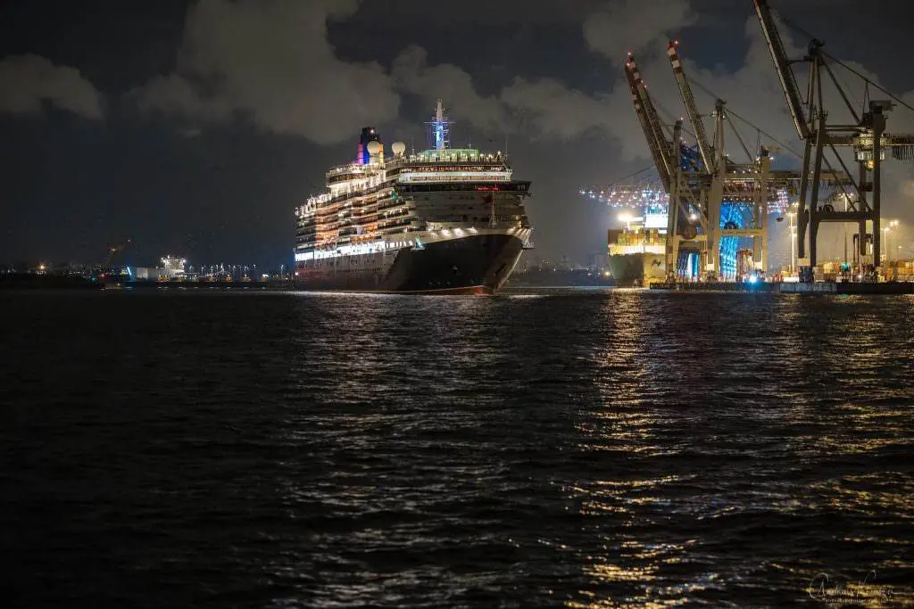 Queen Victoria in Hamburg