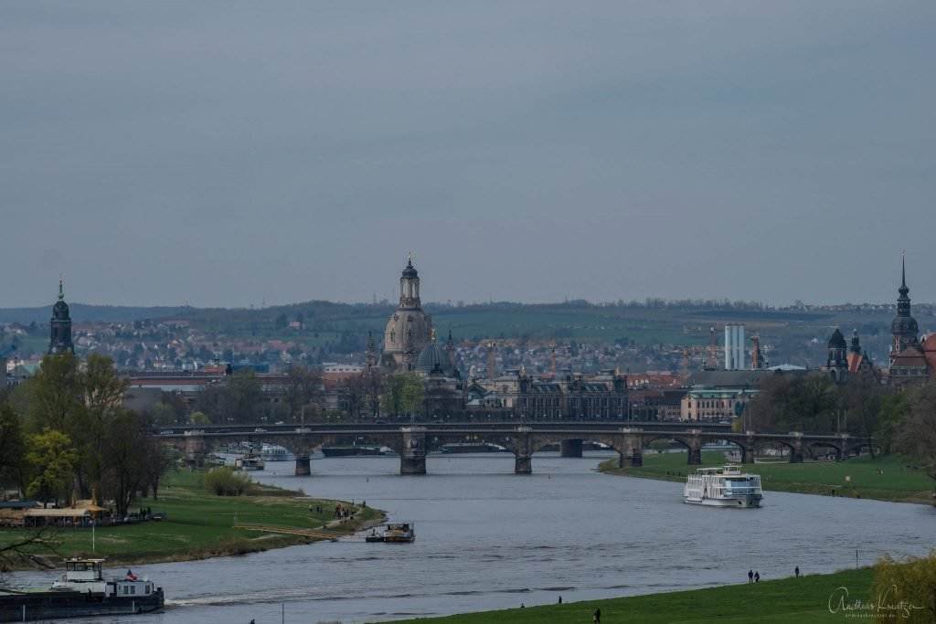 Blick auf Dresden