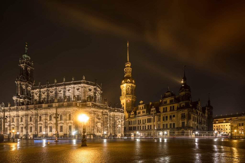 Theaterplatz in Dresden