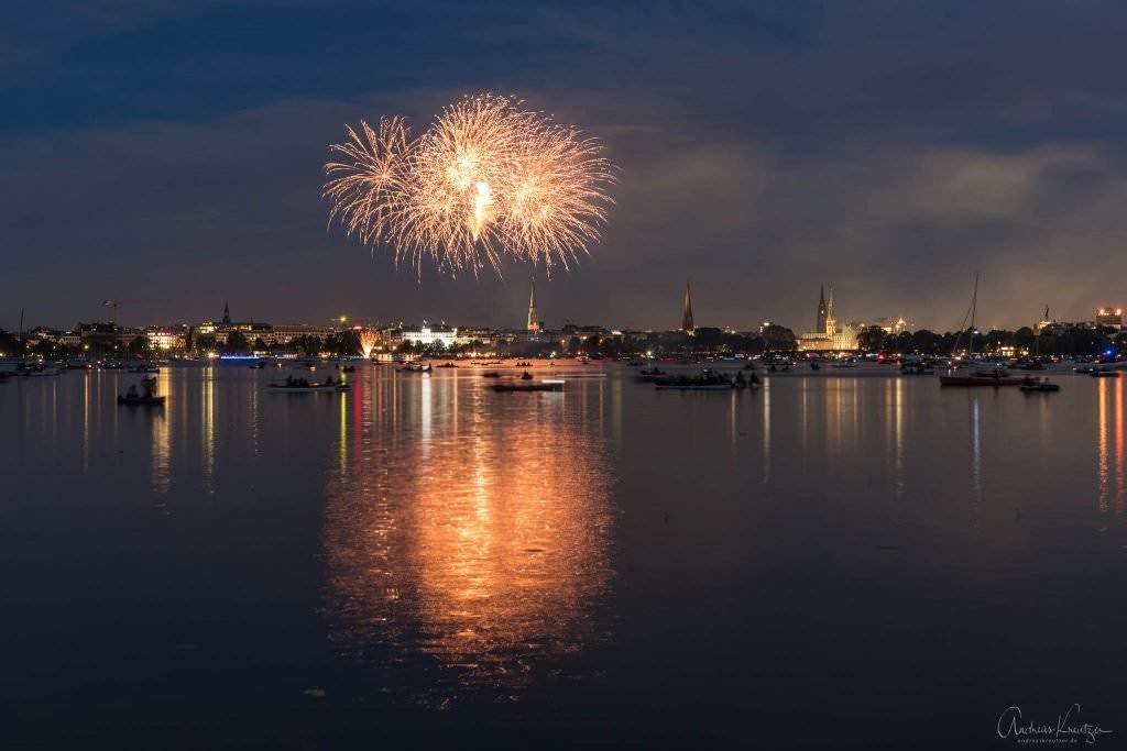 Feuerwerk zum Kirschblütenfest