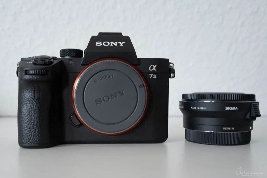 Sony A7 III mit Sigma MC-11