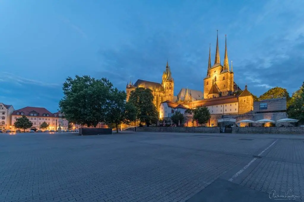 Domplatz in Erfurt