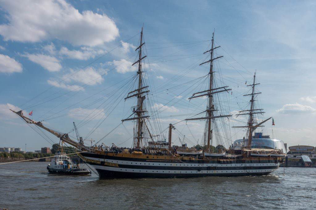 Amerigo Vespucci in Hamburg