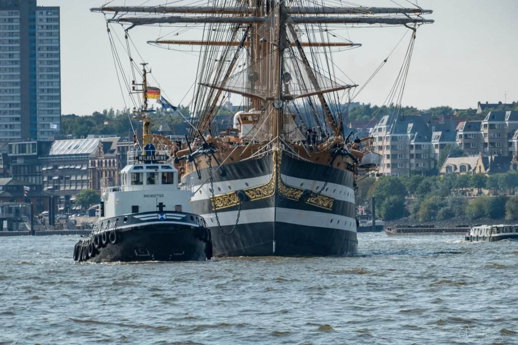 Amerigo Vespucci in Hamburg