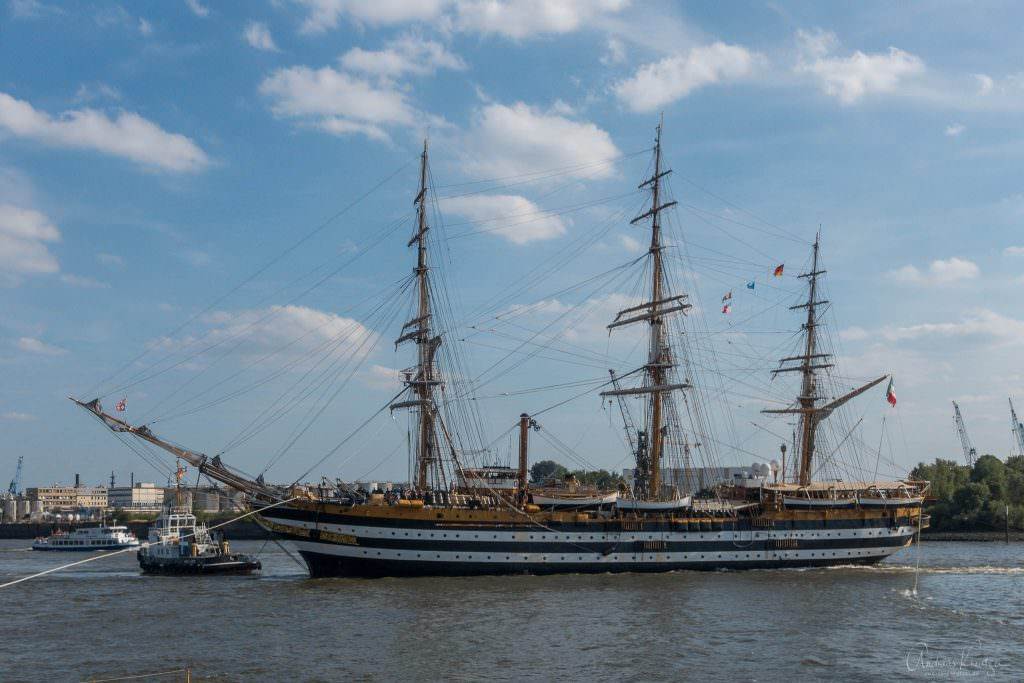 Amerigo Vespucci in Hamburg