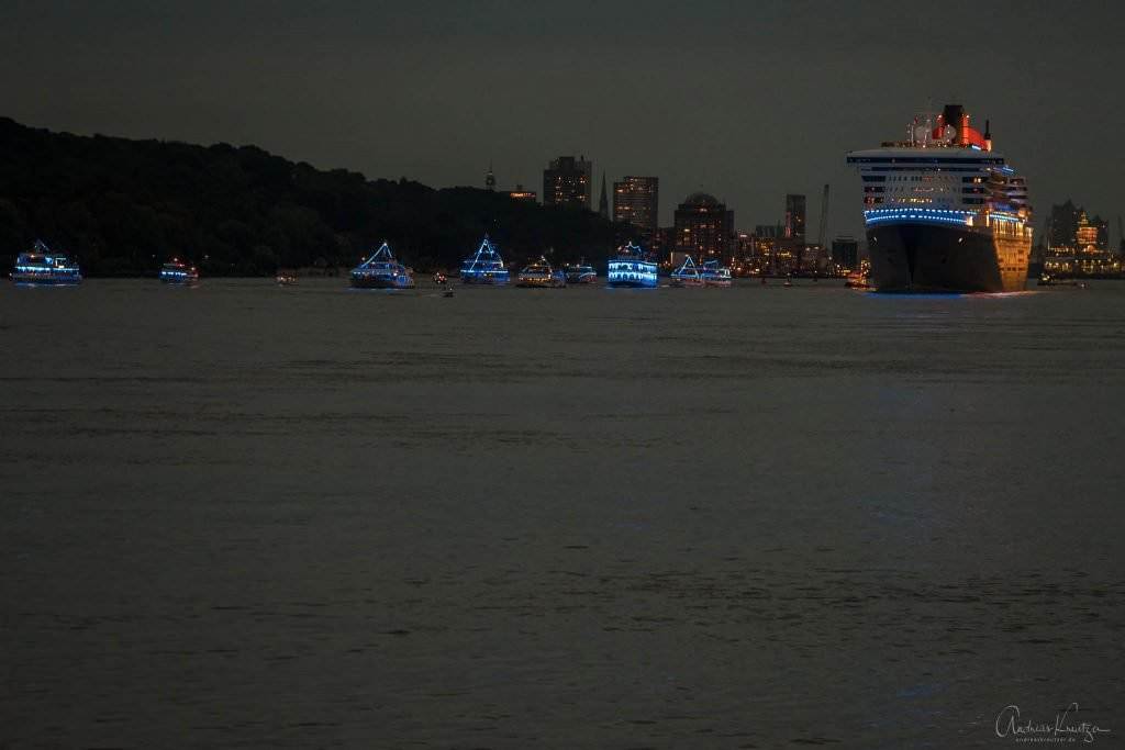 Queen Mary 2 10 Jahre Blue Port