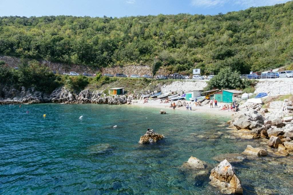 Bucht bei der Fähre nach Cres