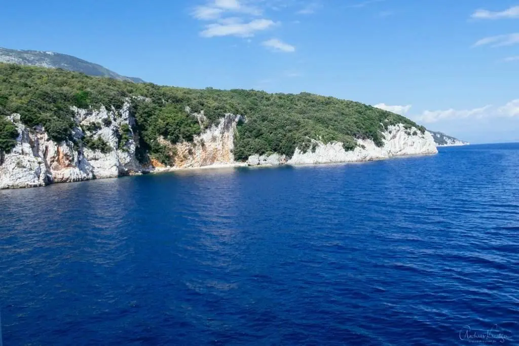 Küste bei Brestova in Kroatien