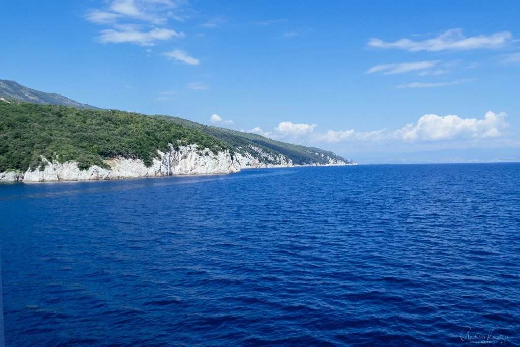 Küste bei Brestova in Kroatien