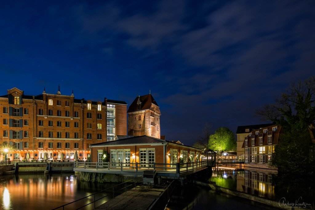 Abtsmühle und Ilmenau in Lüneburg