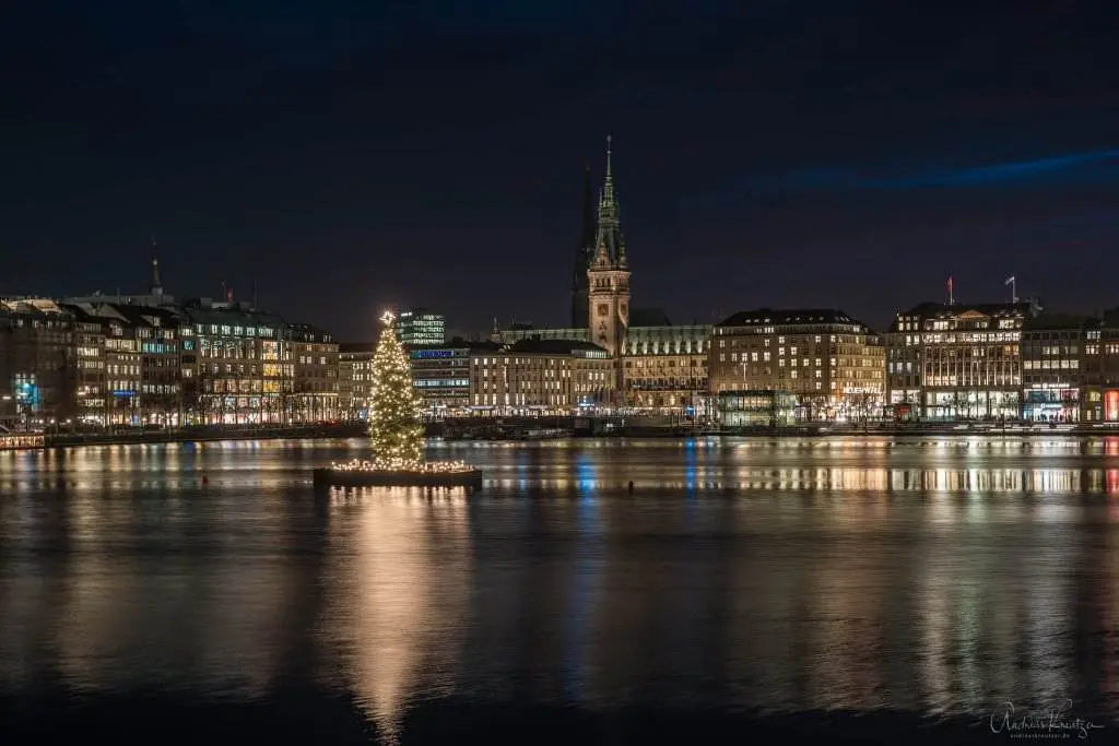 Binnenalster mit Alstertanne
