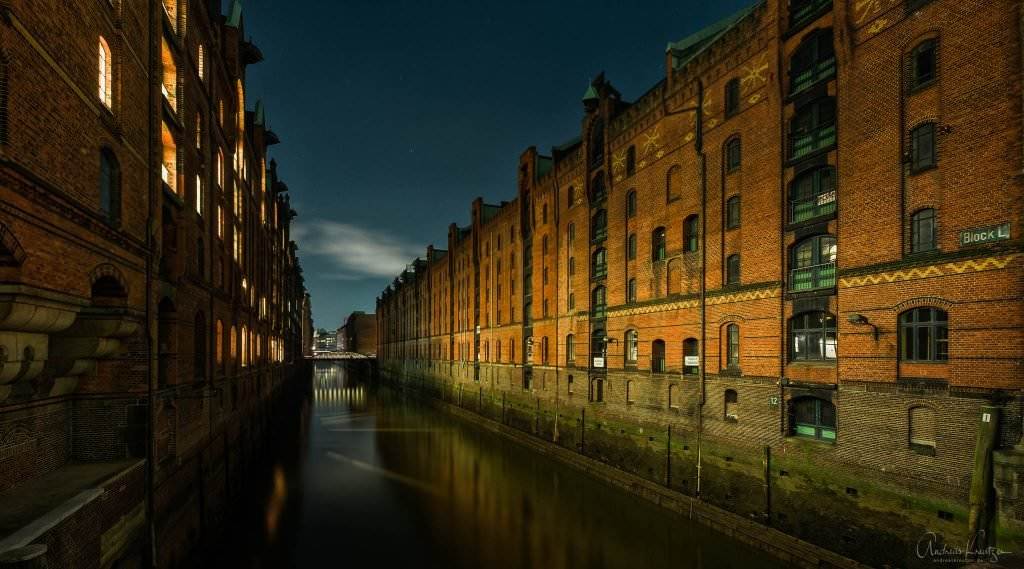 Kehrwiederfleet in der Hamburger Speicherstadt