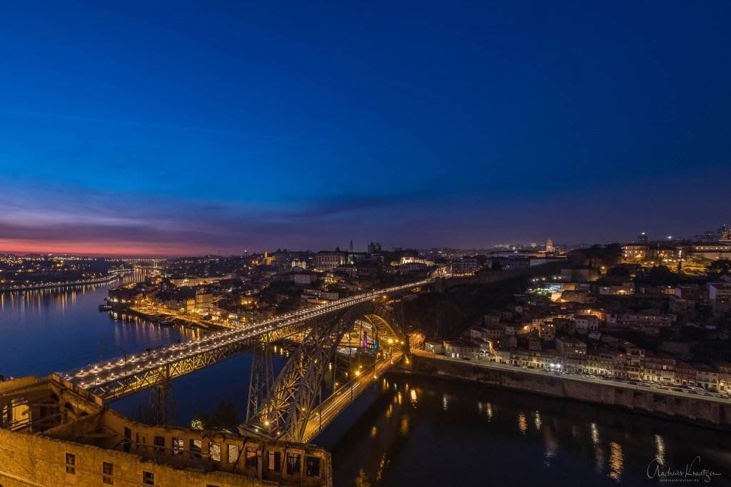 Blick auf Porto