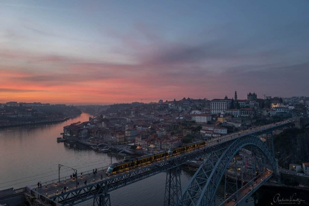 Blick auf Ponte Dom Luís I