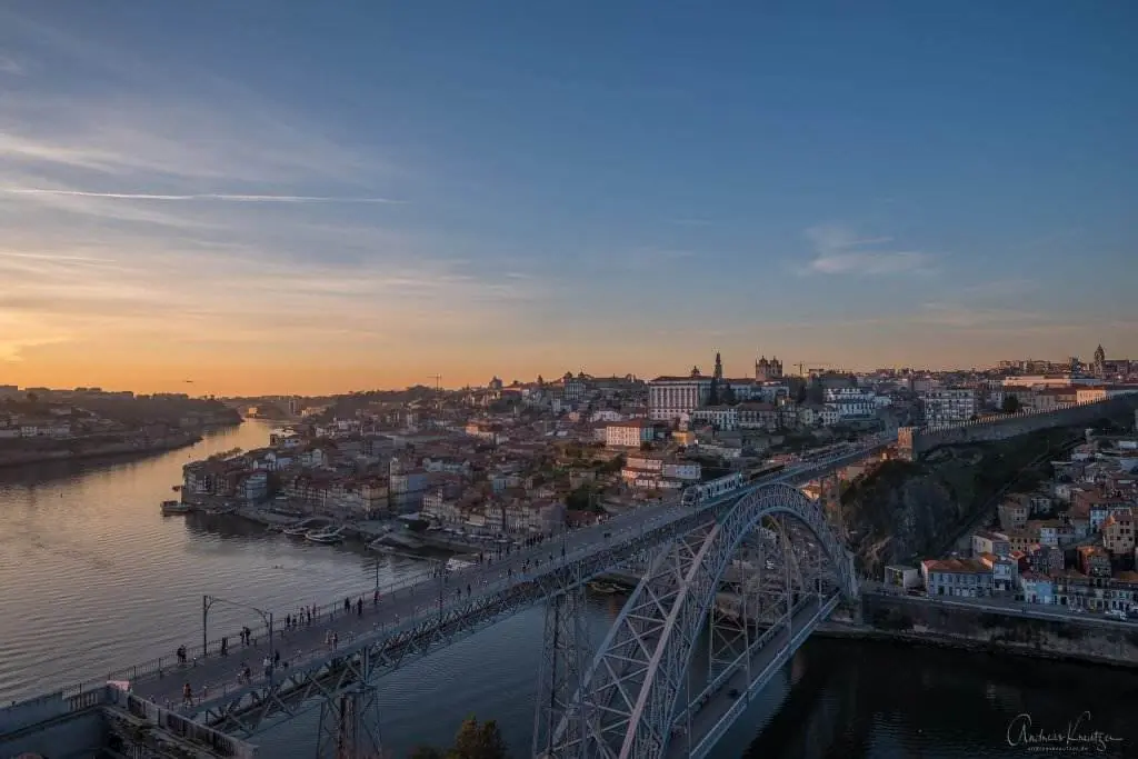 Blick auf Porto