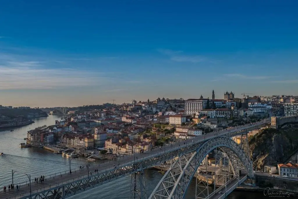 Blick auf Ponte Dom Luís I