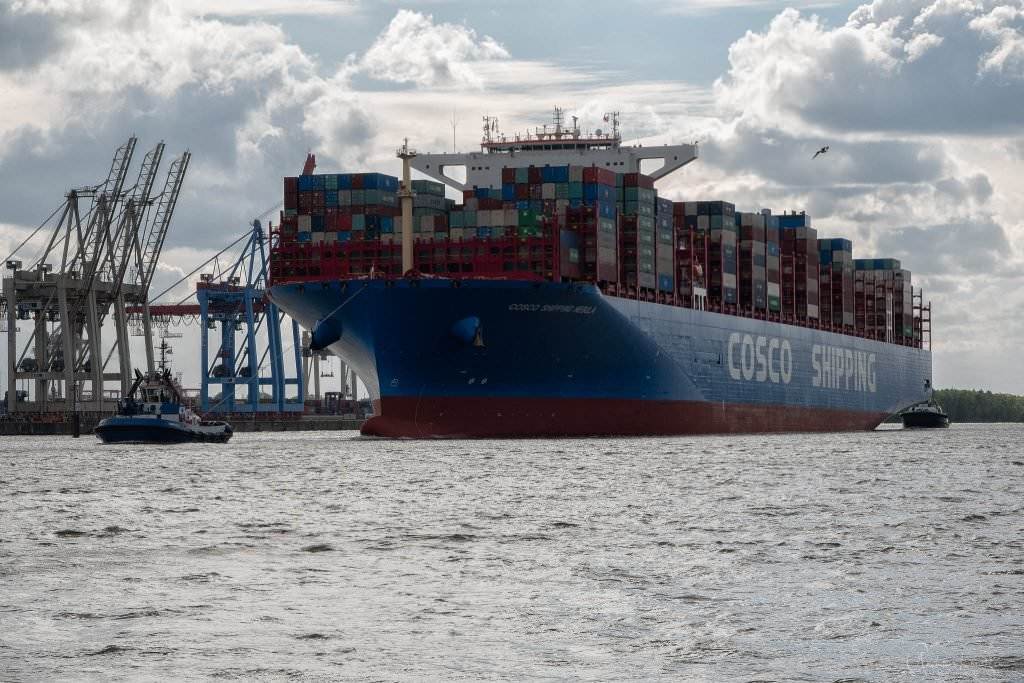 Containerschiff Nebula