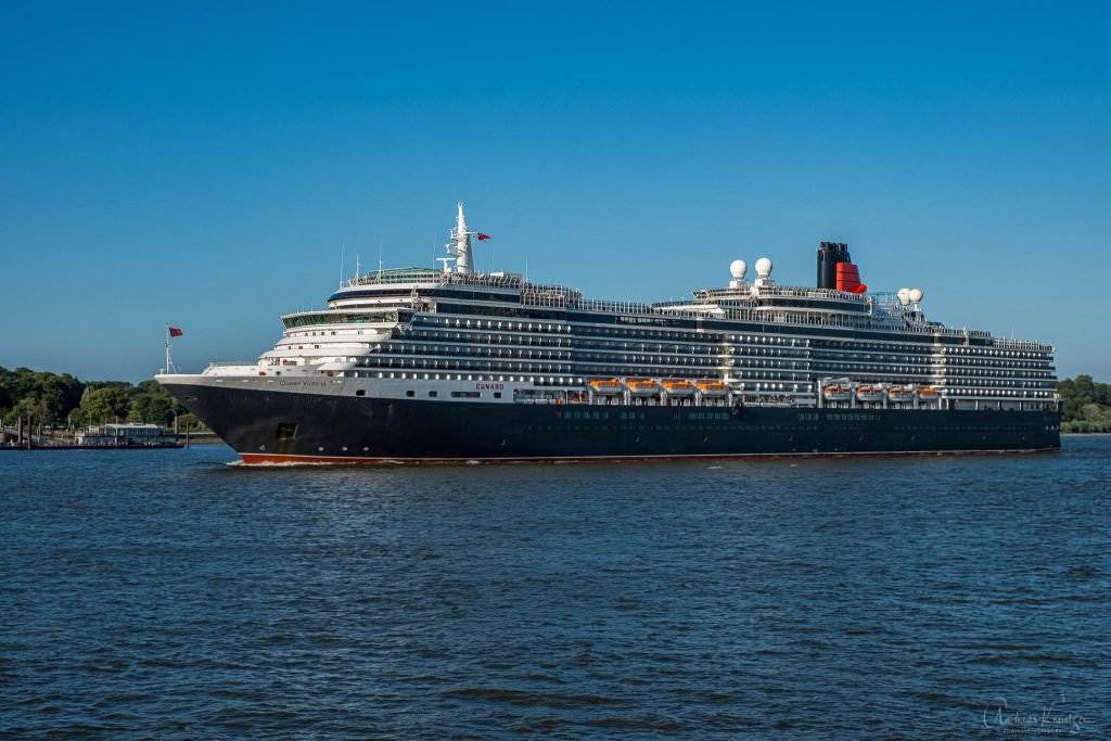 Queen Victoria in Hamburg