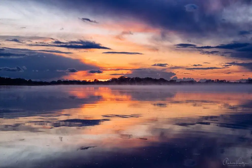 Nebel auf der Elbe VII