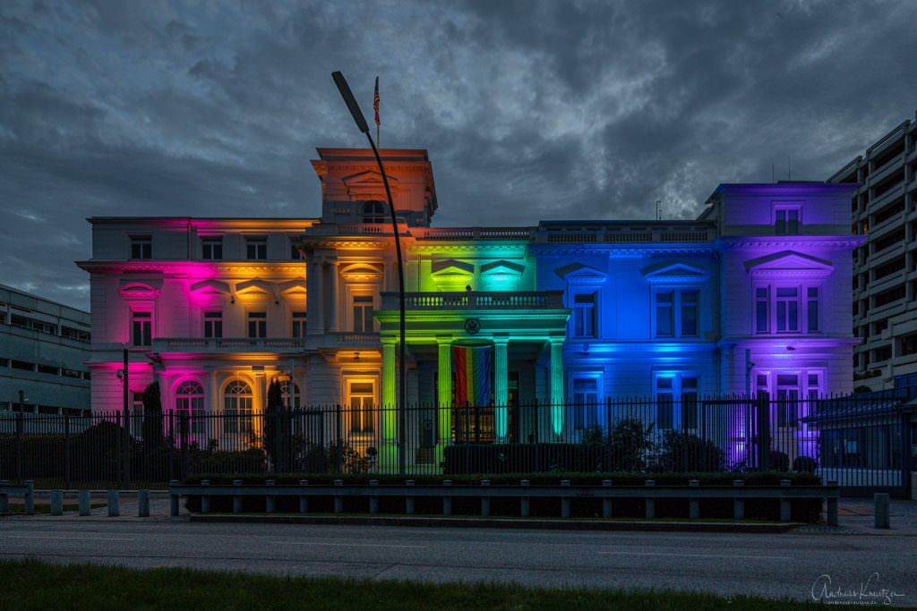 Amerikanische Botschaft in Hamburg