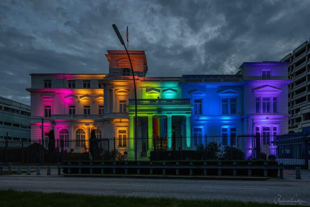 Amerikanische Botschaft in Hamburg