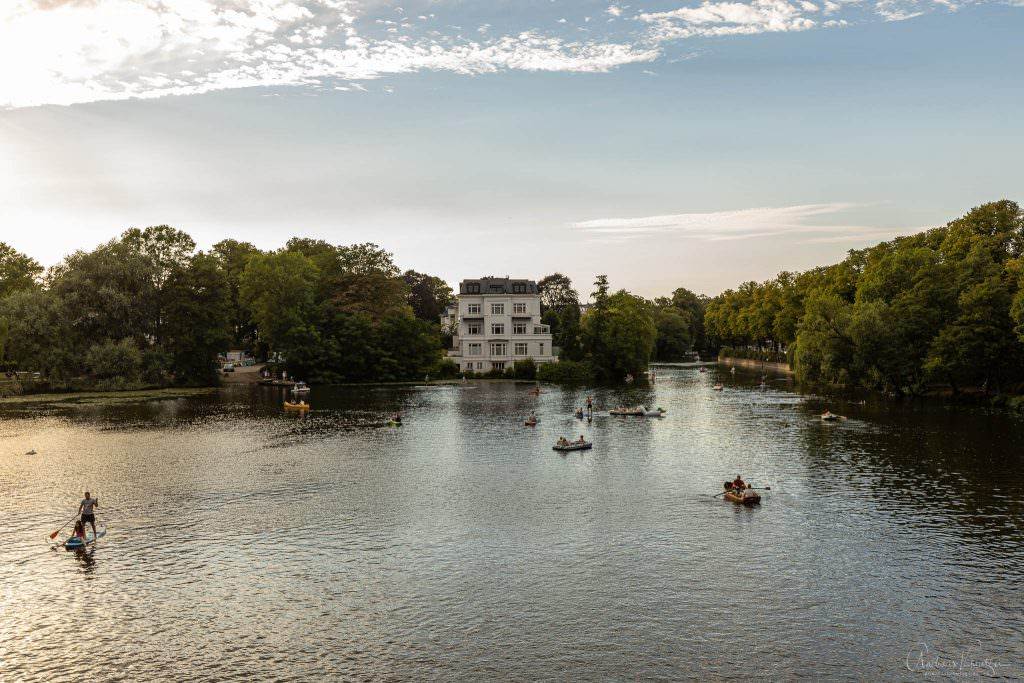 Alster bei der Krugkoppelbrücke
