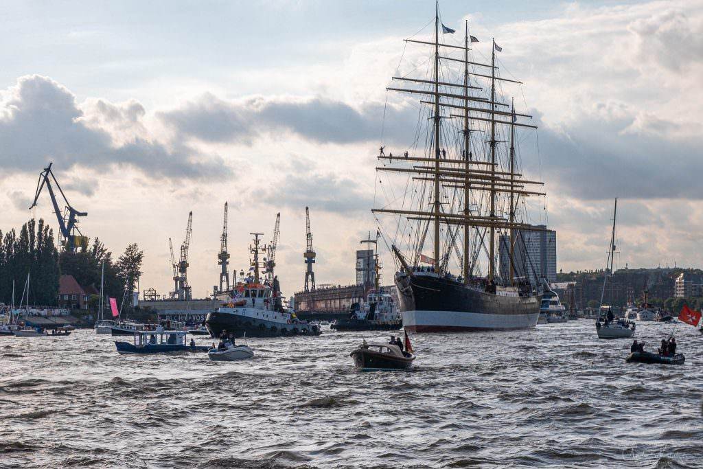 Historische Viermastbark "Peking"