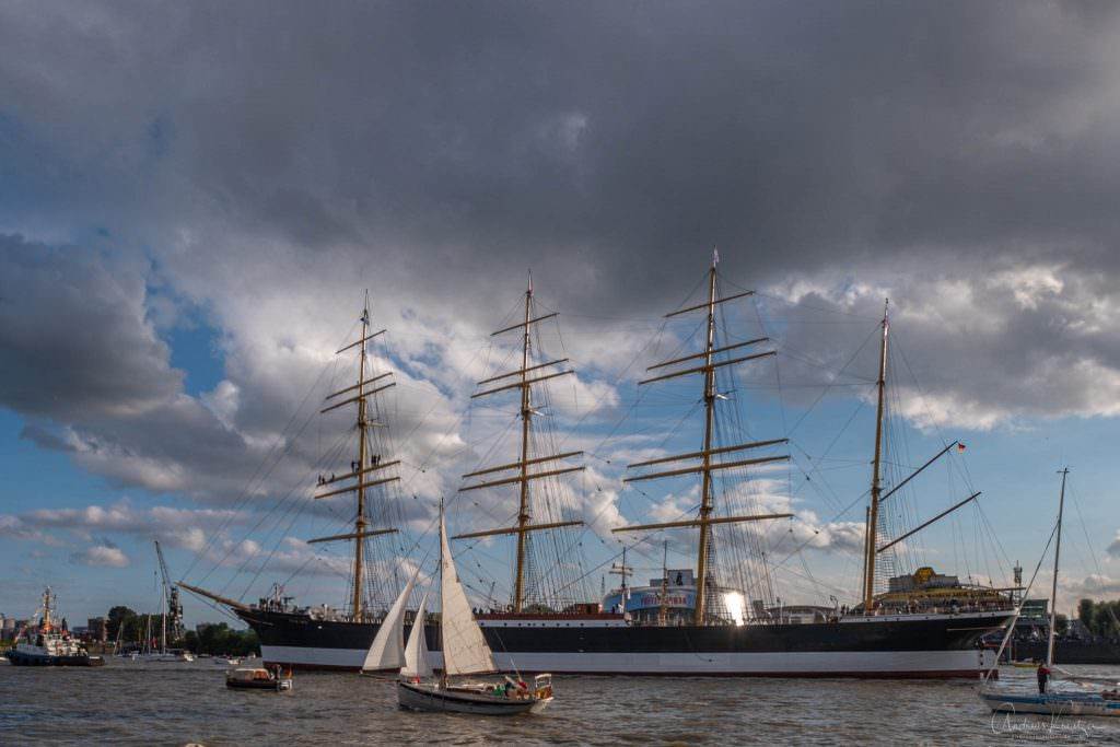 Historische Viermastbark "Peking"