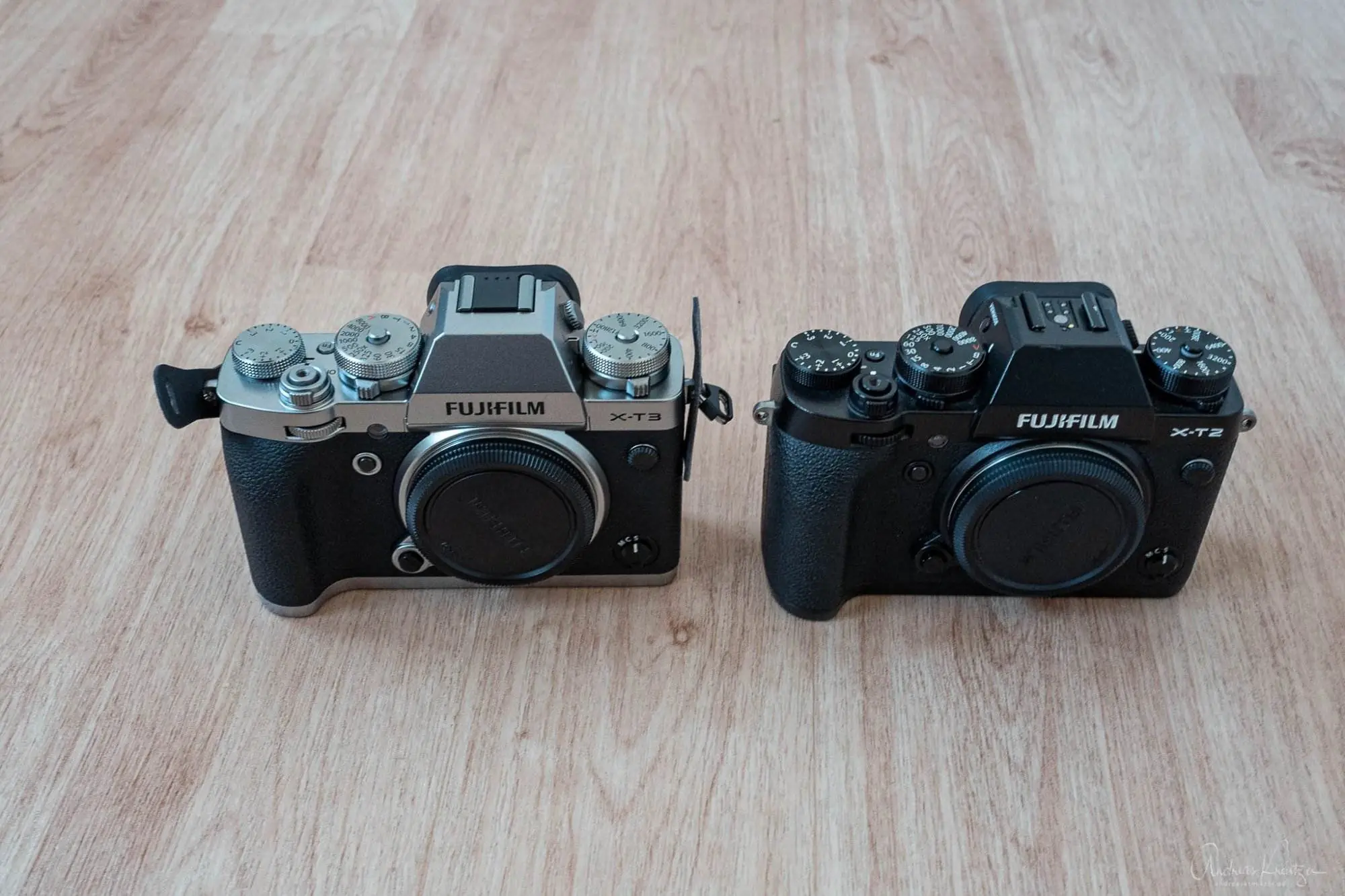 Fuji X-T2 vs Fuji X-T3