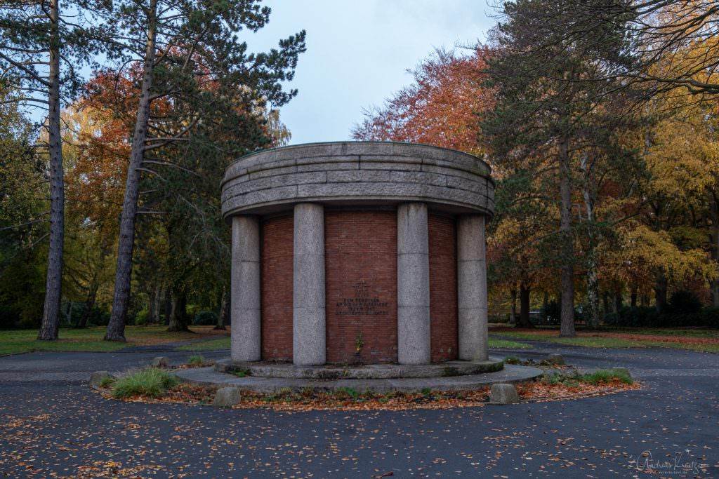 Gedenkstelle an die Weltkriege