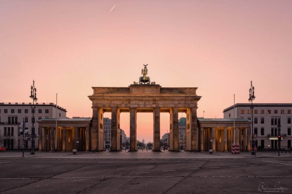 Brandenburger Tor am Morgen