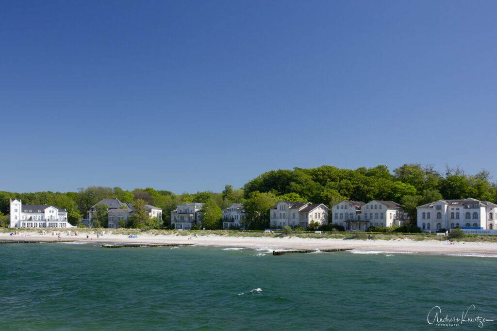 Heiligendamm Blick auf die Strandpromenade