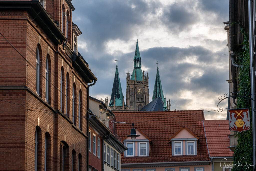 Blick auf den Erfurter Dom