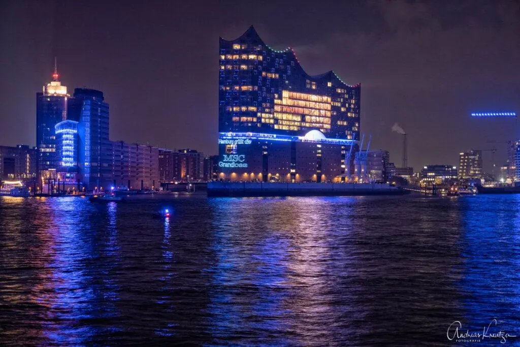 Taufe der MSC Grandiosa in Hamburg