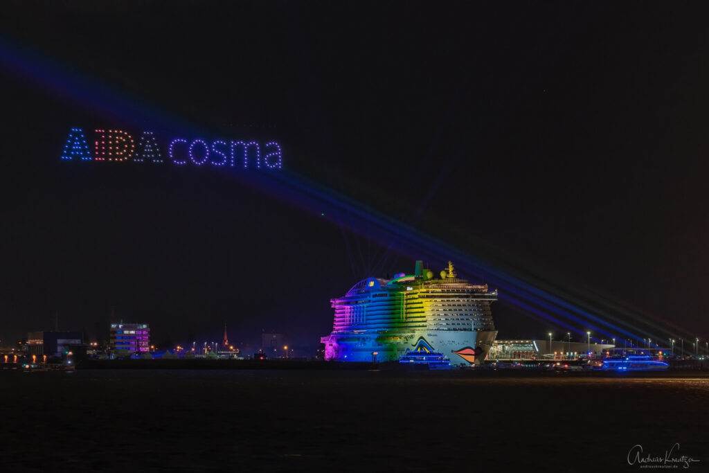 Taufe AIDAcosma Hamburg