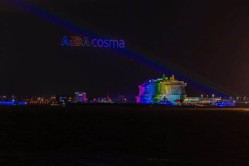 Taufe AIDAcosma Hamburg