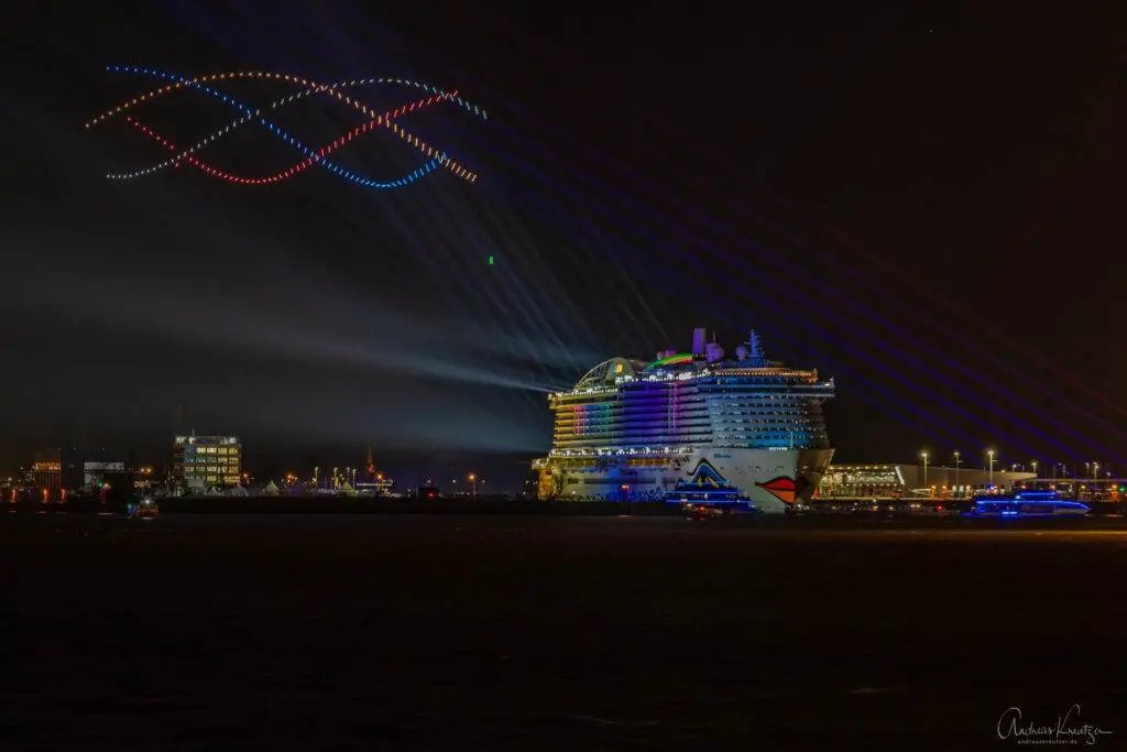 Taufe AIDAcosma Hamburg